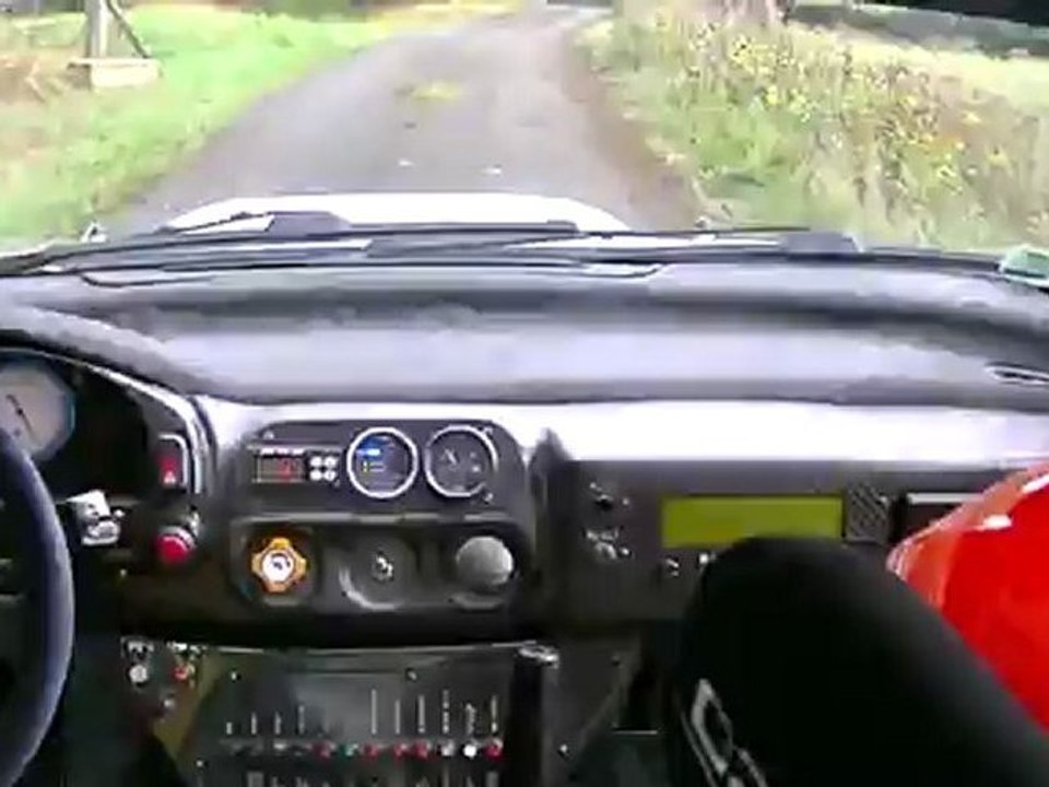 Rallye de Sarlat 2012 embarquée subaru impreza Gr A