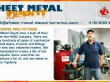 Sheet-metal-depot-toronto.com | Ductwork and Fittings, Manufacturer and Supplier