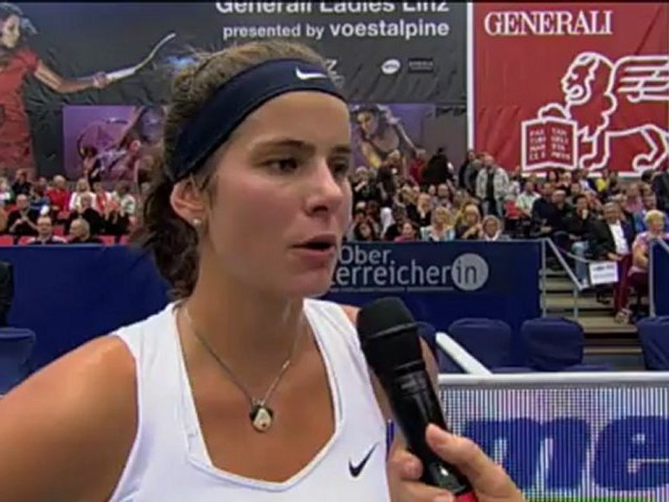 Linz: Julia Görges zieht ins Viertelfinale ein