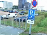 Taxichauffeurs boos over onneembare vesting Euroborg - RTV Noord