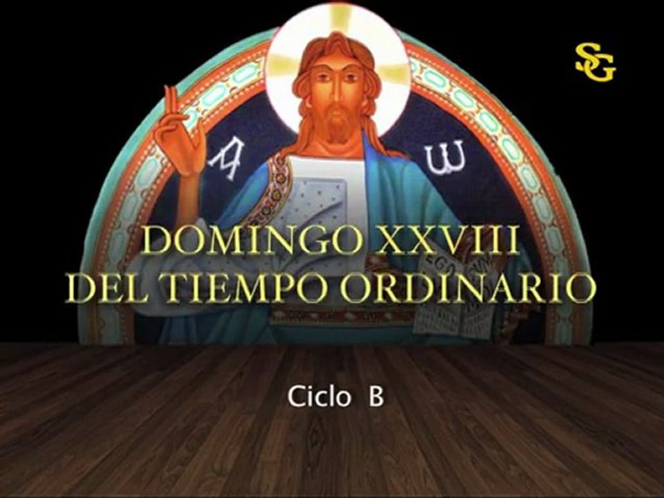 Videocatequesis domingo XXVIII t. ordinario-B