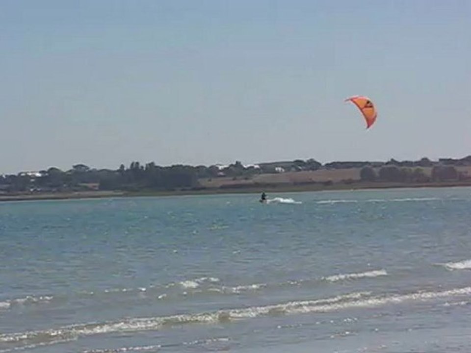 Kitesurf à Beaussais