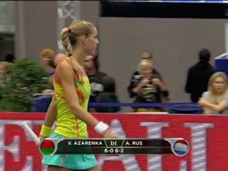 Linz - Azarenka donne la leçon à Rus
