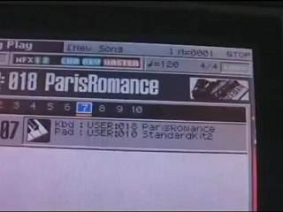 ROLAND FANTOM X7, demonstraÃ§Ã£o de samples e timbres sidinholeal