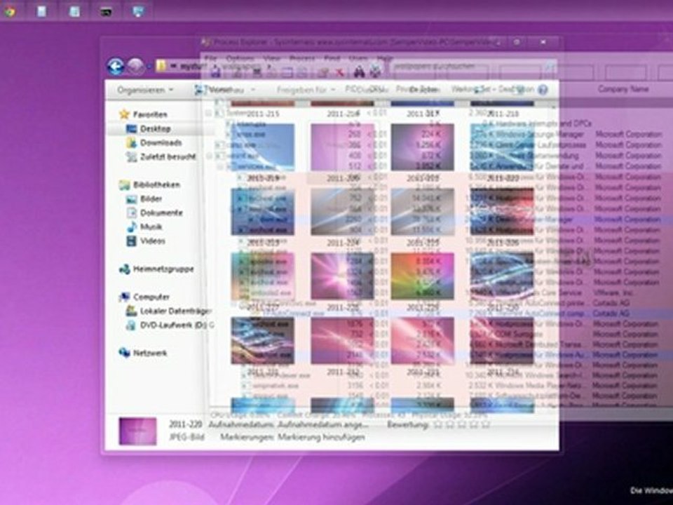 Windows 7: Tastaturshortcuts