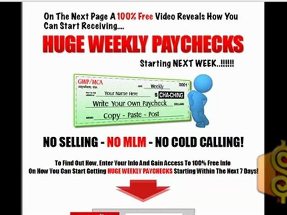 Get Weekly Paychecks Review - GetWeeklyPaychecks.com - MCA - TVCMatrix