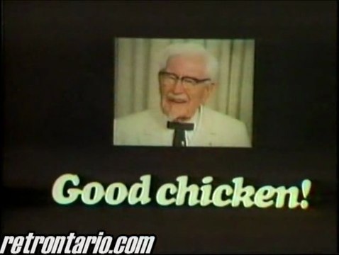 Kentucky Fried Chicken Good Chicken 1979