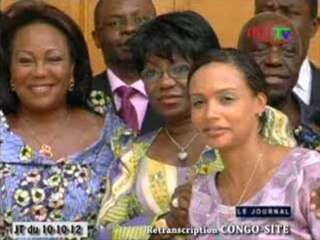 Antoinette Sassou N’Guesso reçoit le directeur exécutif de l’ONUSIDA