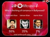 zoOm pulse - Who is the king of romance in Bollywood