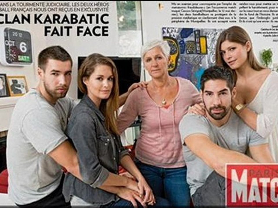 NRJ Manu dans le 6-9 - Frères Karabatic - Paris Match - 11 oct.