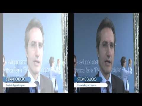 Caldoro - Rimozione traliccio, un grande intervento per sviluppo sostenibile