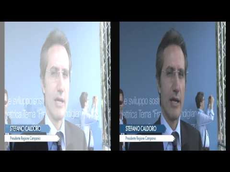 Caldoro - Rimozione traliccio, un grande intervento per sviluppo sostenibile