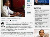 Obama Campaign Website Openly Accepting Illegal Foreign Online Campaign Donations