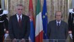 Roma - Dichiarazioni alla stampa del Presidente Napolitano e del Presidente Nikolic (09.10.12)