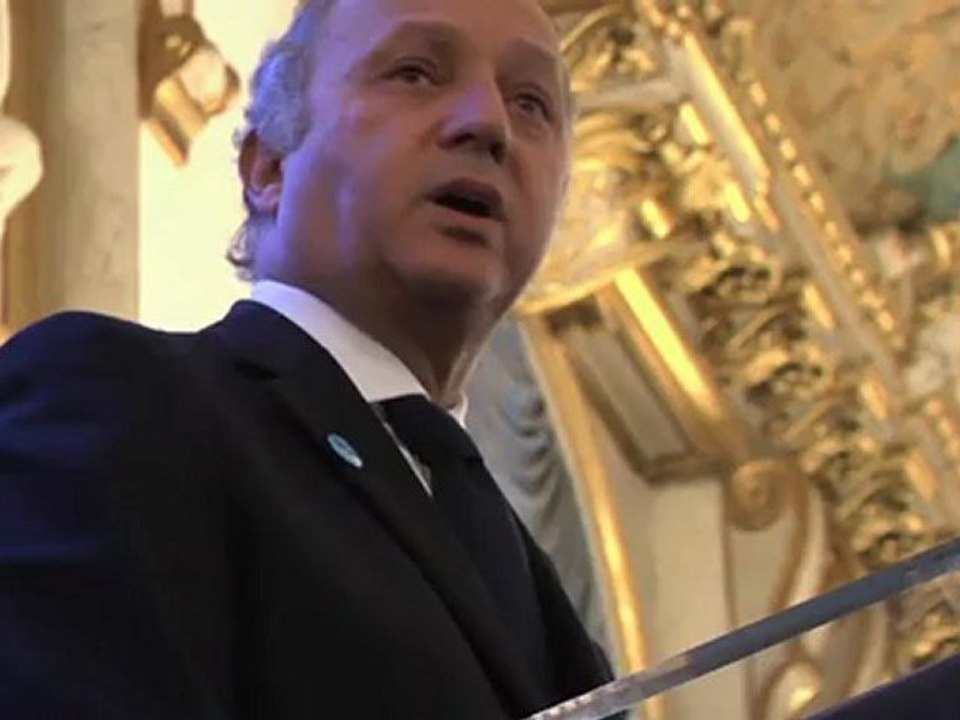 Discours de Laurent Fabius sur l'abolition universelle de la peine de mort (09/10/2012)