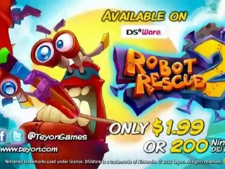 [Trailer] Robot Rescue 2 - DSiWare