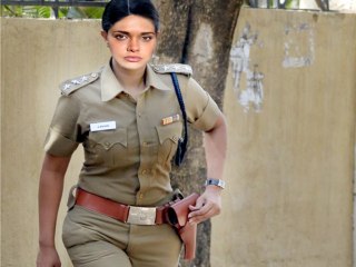 Hot Esha Gupta I.P.S Officer new look