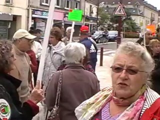 LES RETRAITES DANS LA RUE A VESOUL
