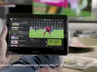 L'ETG a été choisi pour une pub de la tablette Samsung