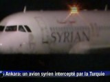 Cargaison suspecte saisie à Ankara sur un avion syrien