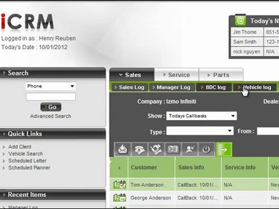 Car dealer software
