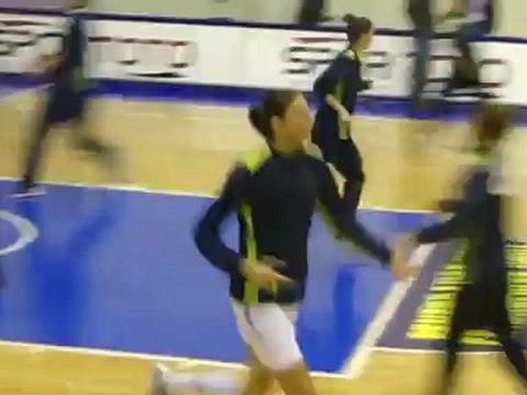 1 Şubat 2012 Fenerbahçe - Parfumerias Maçı Sahaya Çıkış