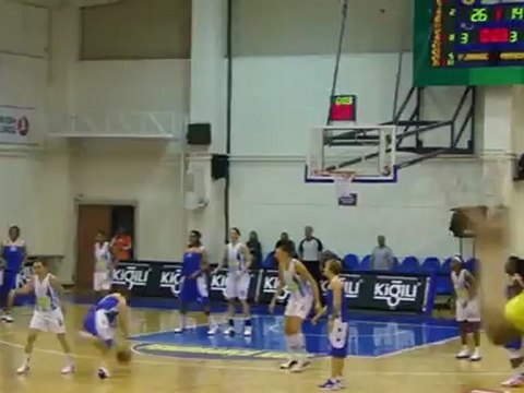4 Nisan 2012 Fenerbahçe Mersin Belediye Maçı 1. Periyot Sonu
