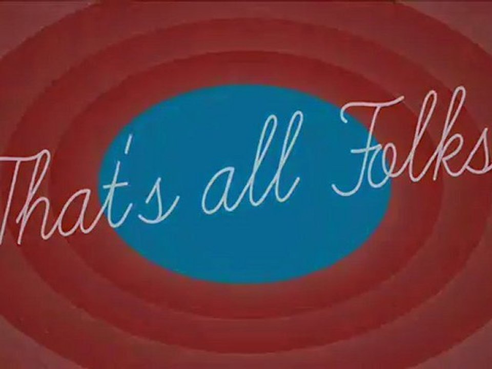 Looney Tunes Thats All Folks Gif