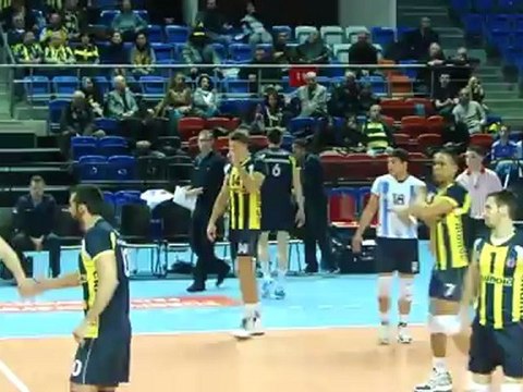 12 Şubat 2012 Fenerbahçe Grundig - Çankaya Belediyesi Maçı 1.Set Sonu