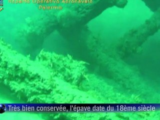 Un galion espagnol du XVIIIe découvert au large de la Sicile