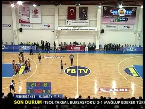 14 Nisan 2012 Fenerbahçe GSMP 2. Maç 1.Yarı