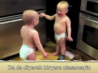 ikiz bebeklerin konusmasi (Turkce Ceviri ) da-da-da