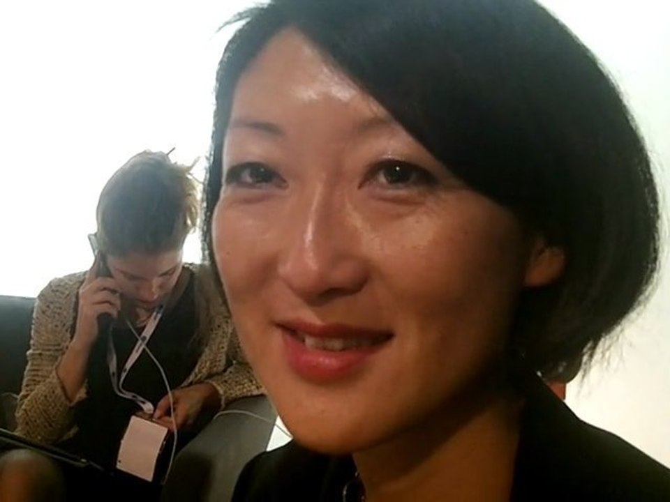 interview de Fleur Pellerin - corner Orange - Women's Forum 2012