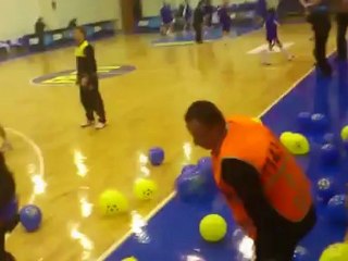 21 Şubat 2012 Fenerbahçe Montpellier Maçı Maç Öncesi Takım Anons