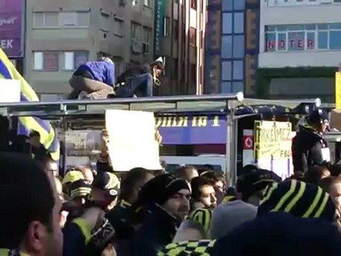 25 Aralık 2011 Büyük Fenerbahçe Mitingi Alan Hazırlık