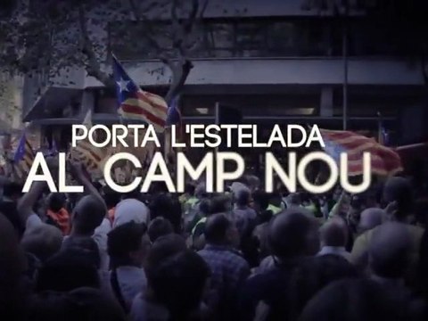 Porta l'estelada al Camp Nou - Fanatics Barca