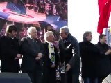 25 Aralık 2011 Büyük Fenerbahçe Mitingi Mohikan Atkı Şov & Efsaneler