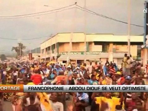 Francophonie: Abdou Diouf se veut optimiste pour le Sommet