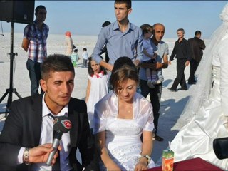 Cihanbeyli Tuzgölü 12 çift evlendi nikah resimli klip
