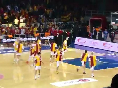 29 Mart 2012 Euroleague Women Fenerbahçe Galatasaray MP Maçı Maç Öncesi Atmosfer