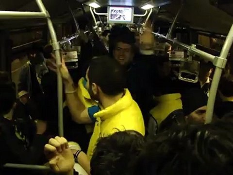 29 Mart 2012 Euroleague Women Fenerbahçe Galatasaray MP Maçı Sonrası Kadıköy'e Dönüş