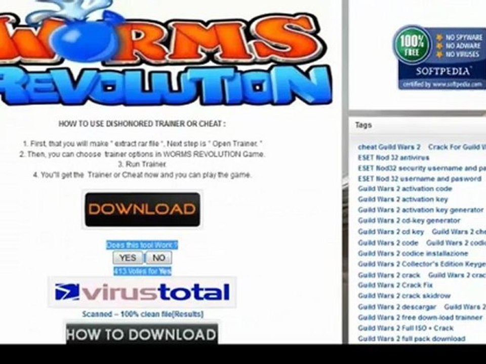 WORM REVOLUTION TRAINER/CHEAT/HACK  PC XBOX360 PS3