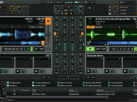The Deadmau5 Mixes: Fn Pig + A City In Florida (Numark Mixtrack + Traktor Pro 2)