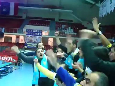 31 Ocak 2012 Fenerbahçe Grundig - Assego Resovia Rzeszow Maçı 1.Set Sonu