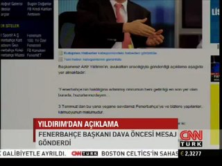 CNNTürk - 13 Şubat 2012 Aziz Yıldırımın Basın Açıklaması