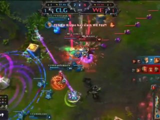 LoL - Saison 2 - World ChampionShip - Quart De Finale - CLG.Eu Vs WE - Partie 3 (HD)
