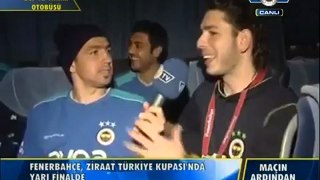 FBTV - ZTK 11 Nisan 2012 Fenerbahçe Kayseri Maçı Sonrası Takım Otobüsü Muhabbeti