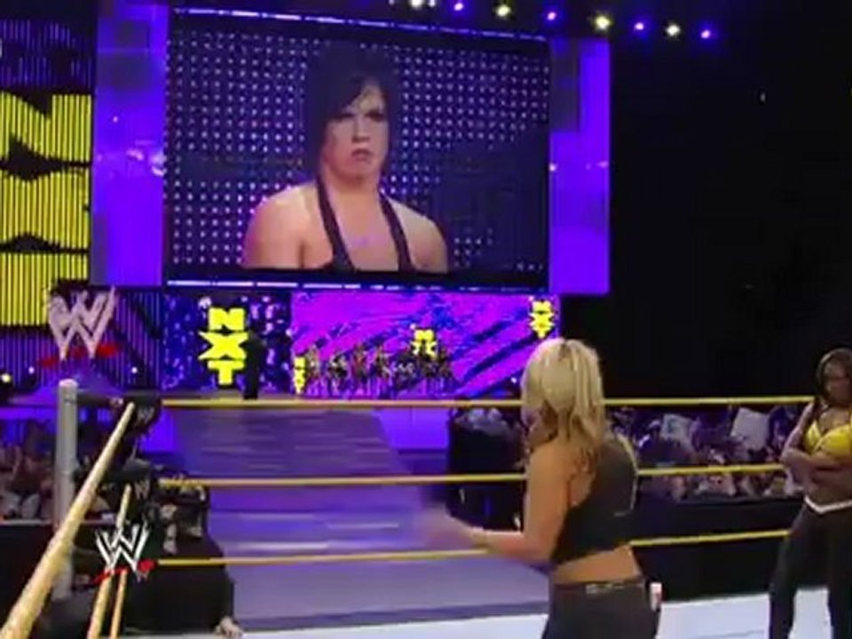 12_10_105 Divas Open Mic Challenge (A.J.Lee VS Aksana VS Kaitlyn VS Naomi Night VS Maxine)