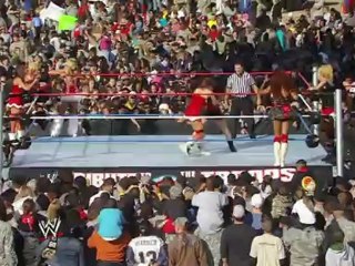 8 Diva Tag match- Tribute to the troops