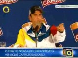 Rueda de prensa de Henrique Capriles Radonsky (09-10-2012) Lo que viene será mejor